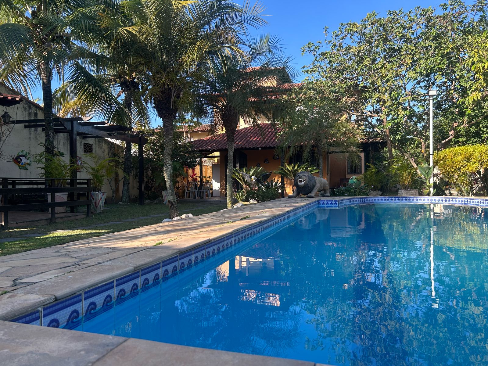 Casa e piscina