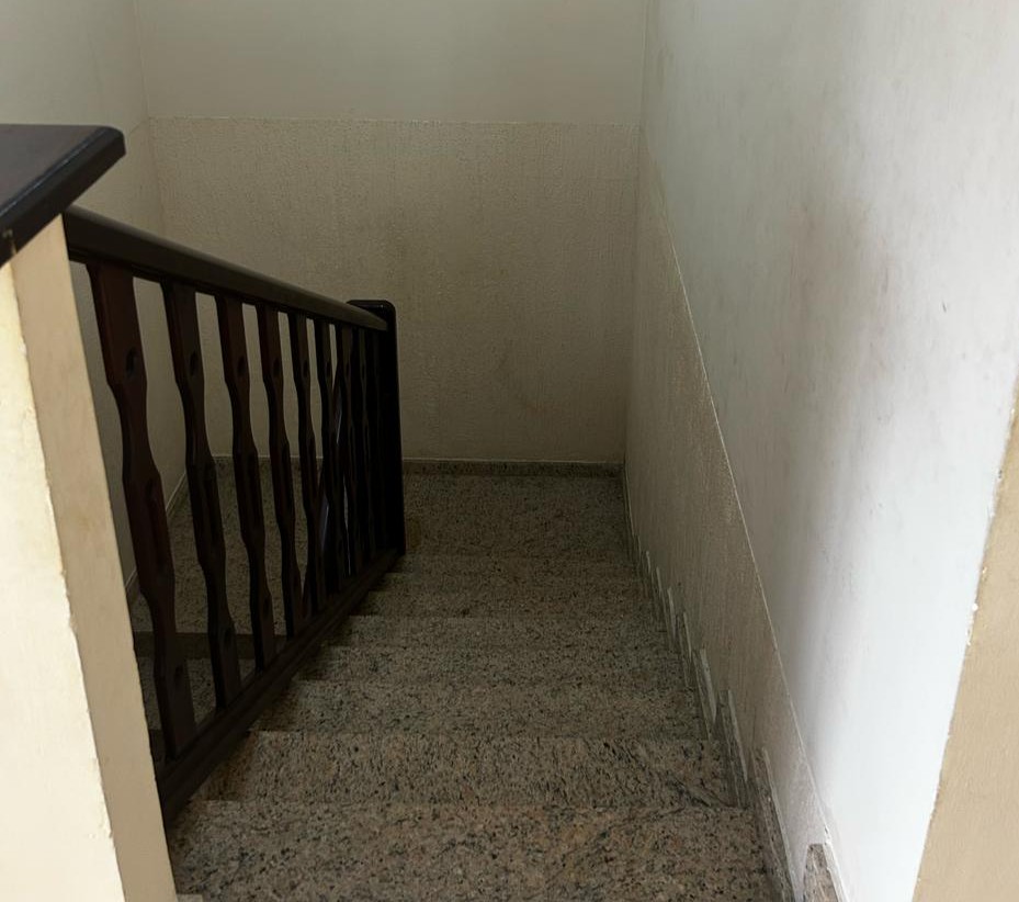 Escada para o segundo andar